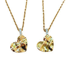 Load image into Gallery viewer, Love Love heart necklaces

